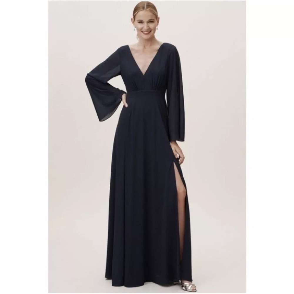 Brand New BHLDN Navy Doria Bridesmaid Dress (Size 4)